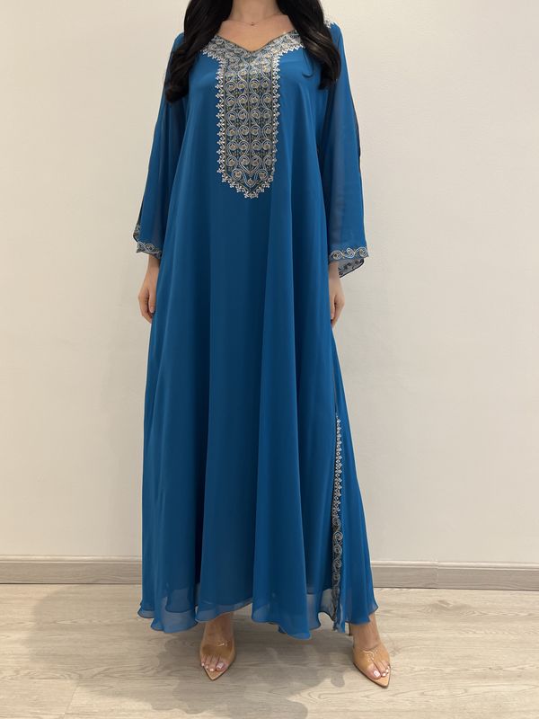 Chiffon Machine Embroidery