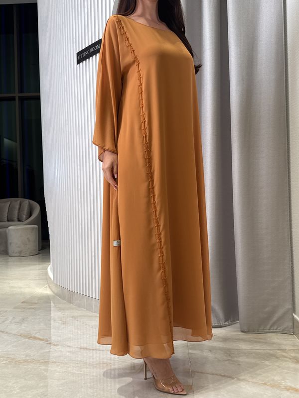 2 Pc Chiffon Handmade Embroidery