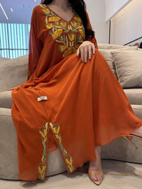 Chiffon Machine Embroidery