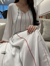 2 pc Chiffon Dress