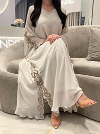 تطريز آلي من الشيفون