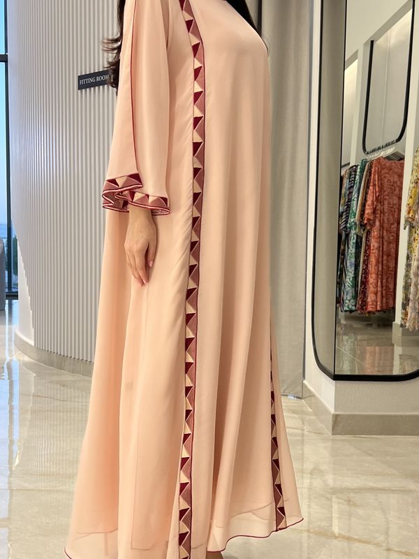 Chiffon Machine Embroidery