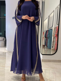 2 Pc Chiffon Handmade Embroidery