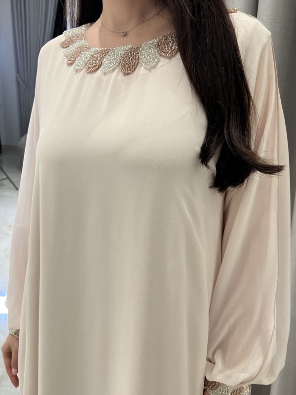 2 Pc Chiffon Handmade Embroidery