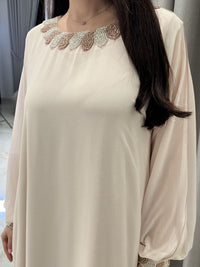 2 Pc Chiffon Handmade Embroidery