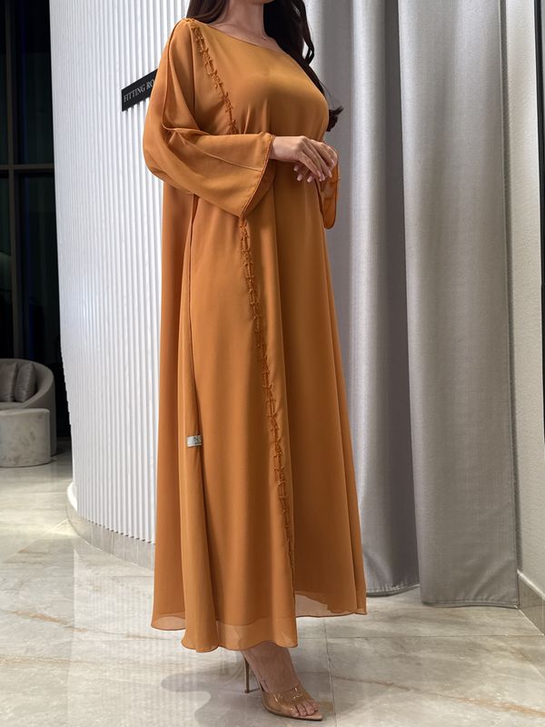 2 Pc Chiffon Handmade Embroidery