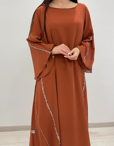 تطريز آلي من الشيفون